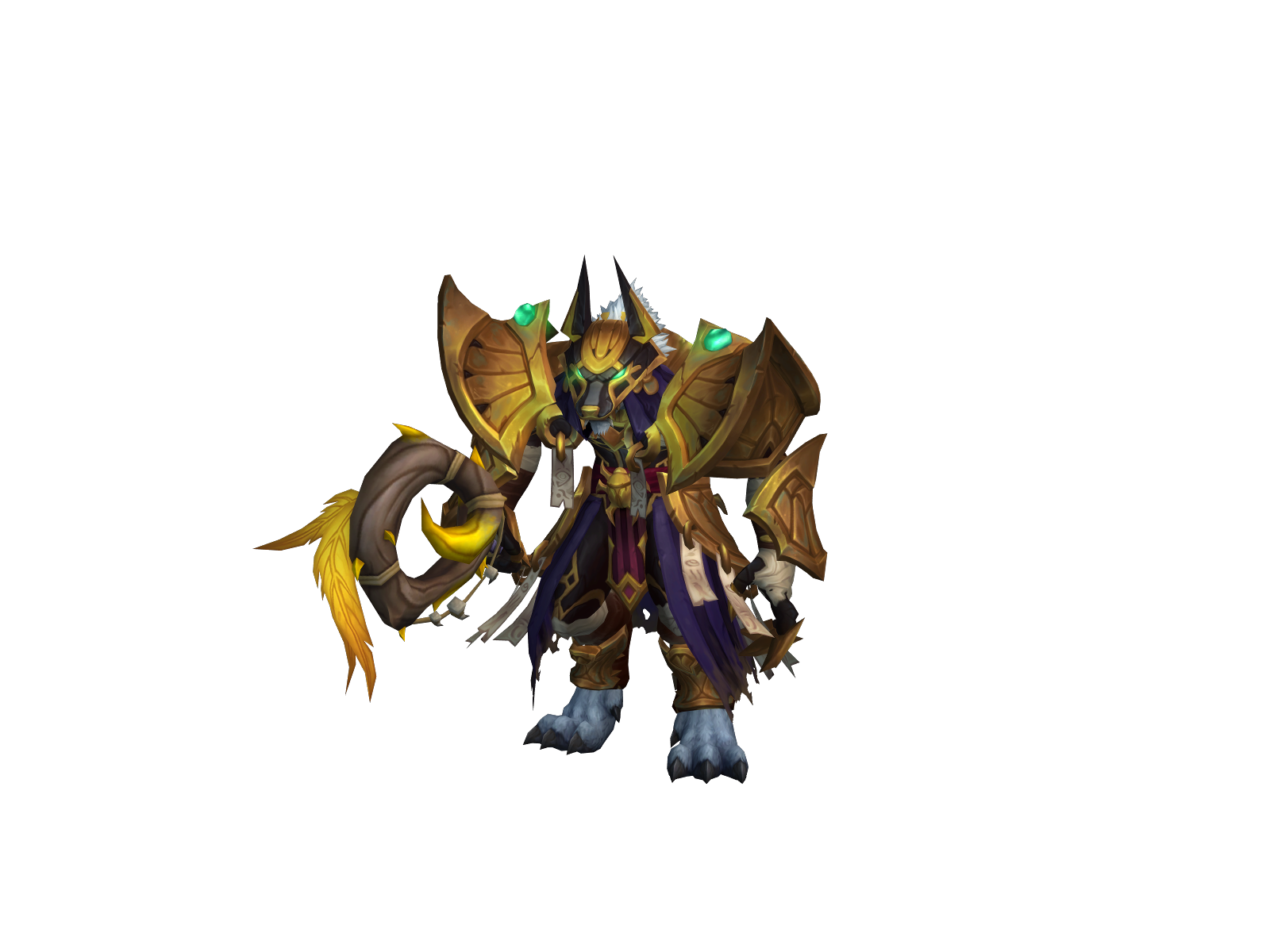 Haavoc 3D character render