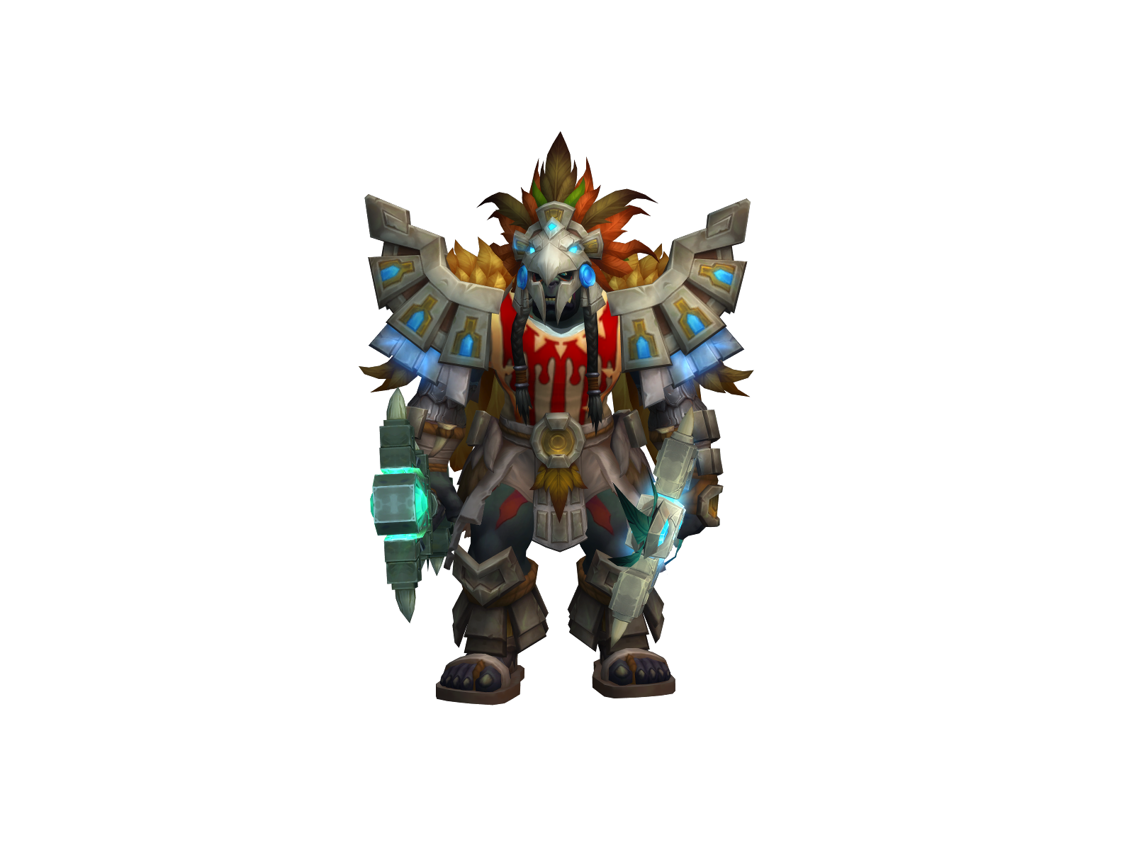 Renare 3D character render