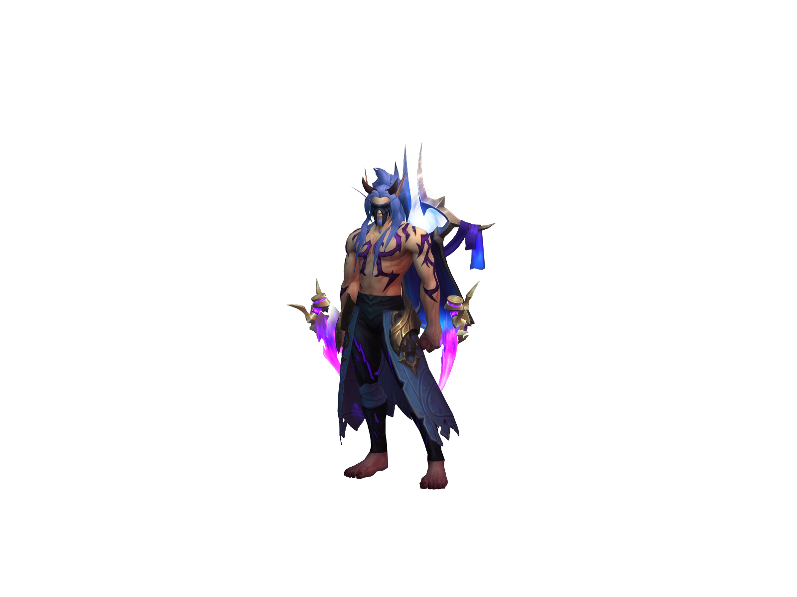 Szephir 3D character render