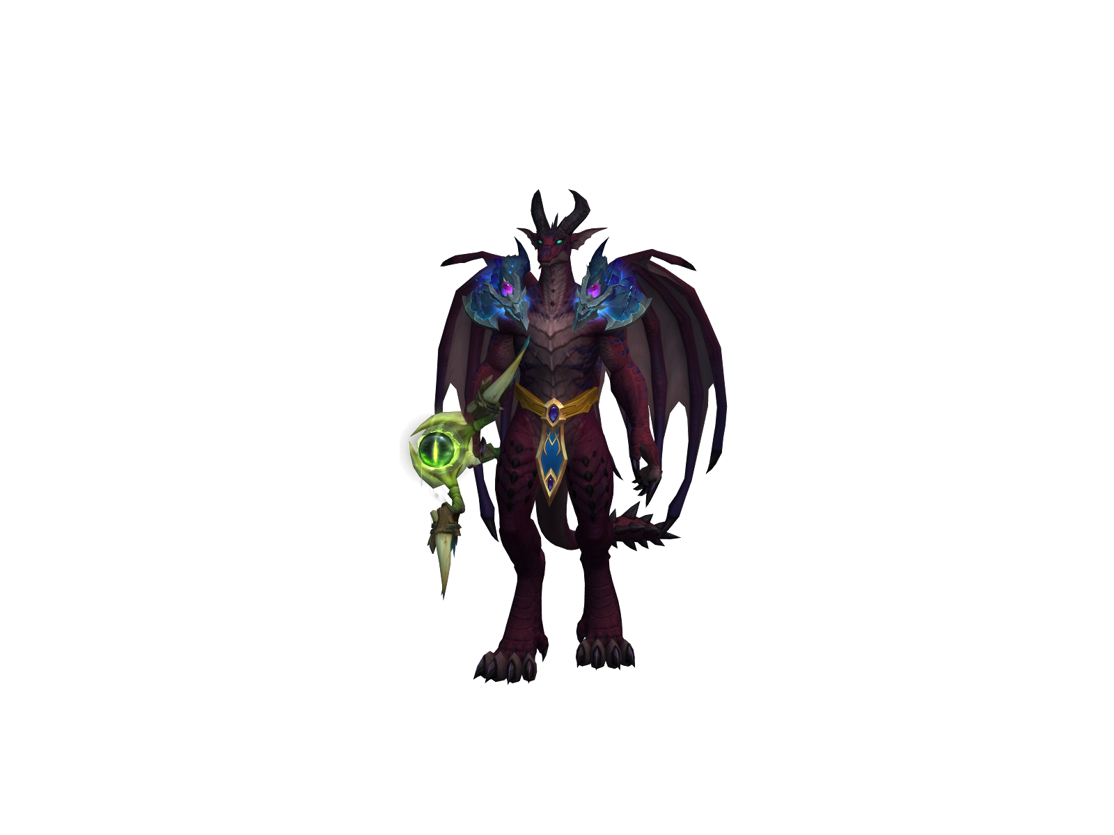 Smoczyluj 3D character render