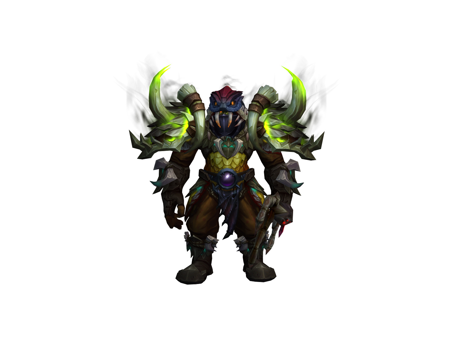 Greenorchunt 3D character render