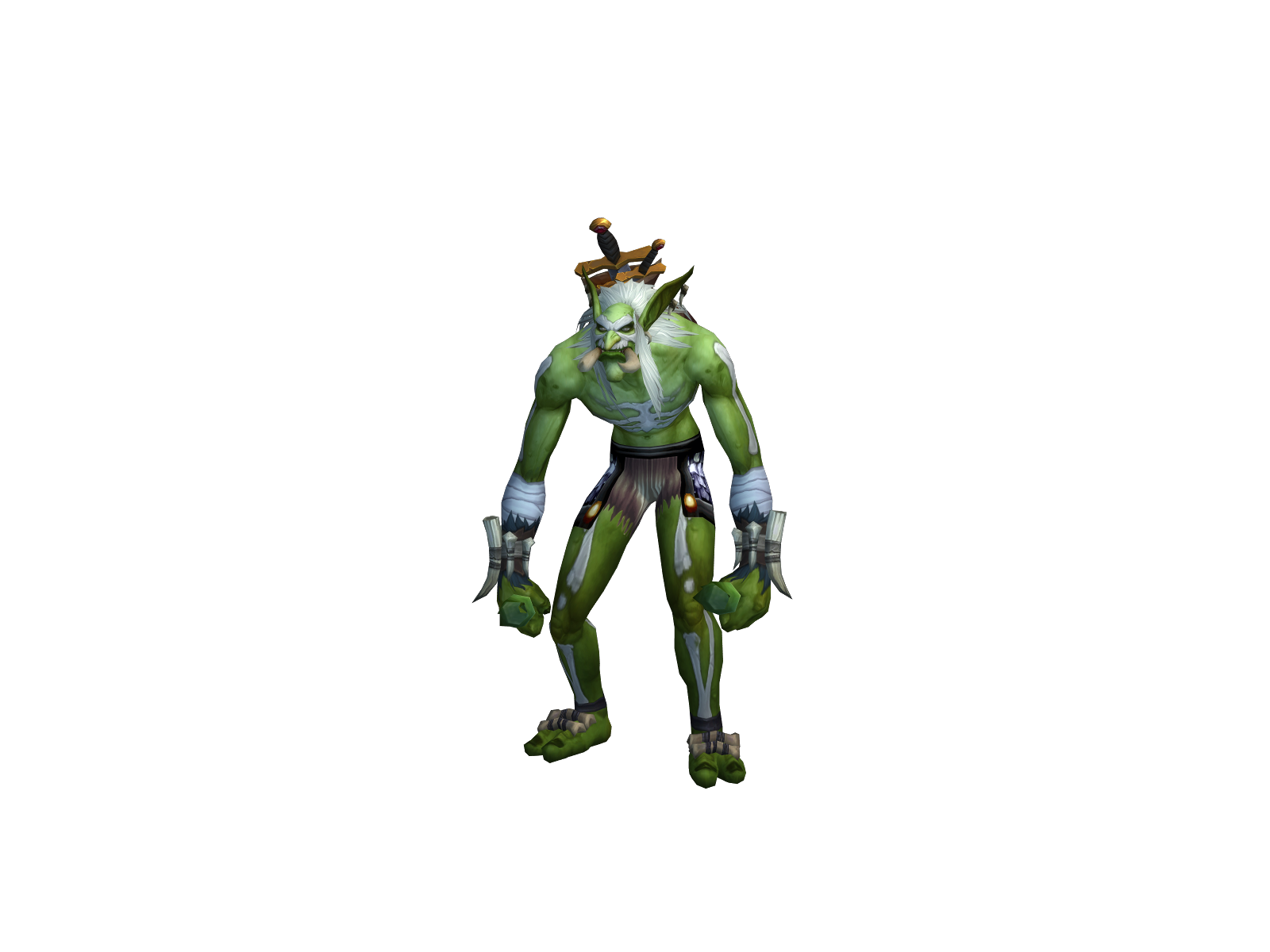 Baczkus 3D character render