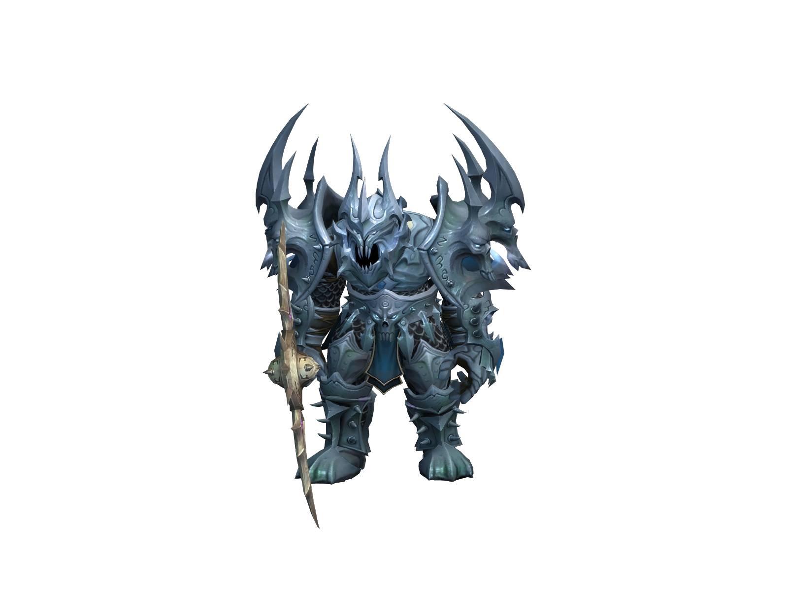 Borubàr 3D character render