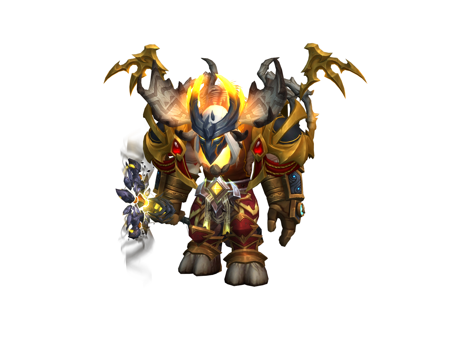 Tigeron 3D character render