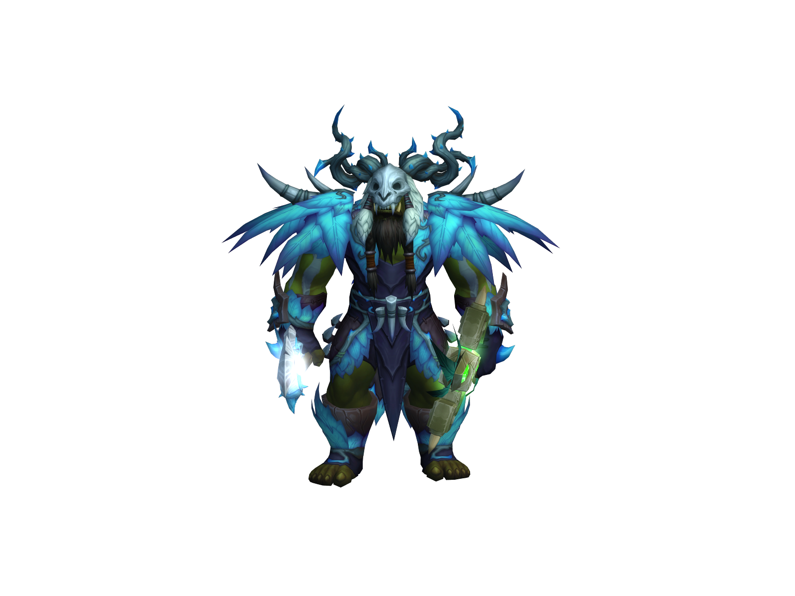 Darnaxe 3D character render