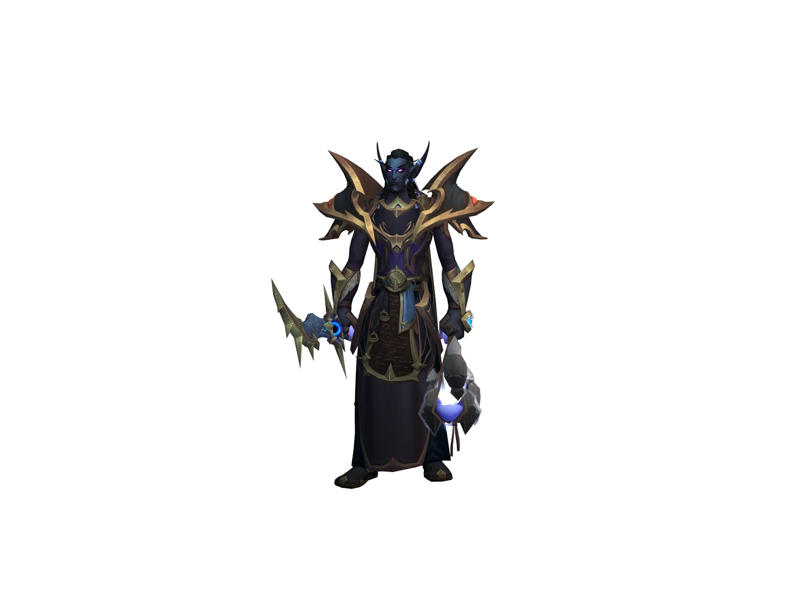 Doomek 3D character render