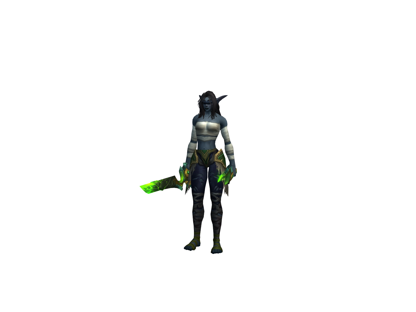 Oczkune 3D character render