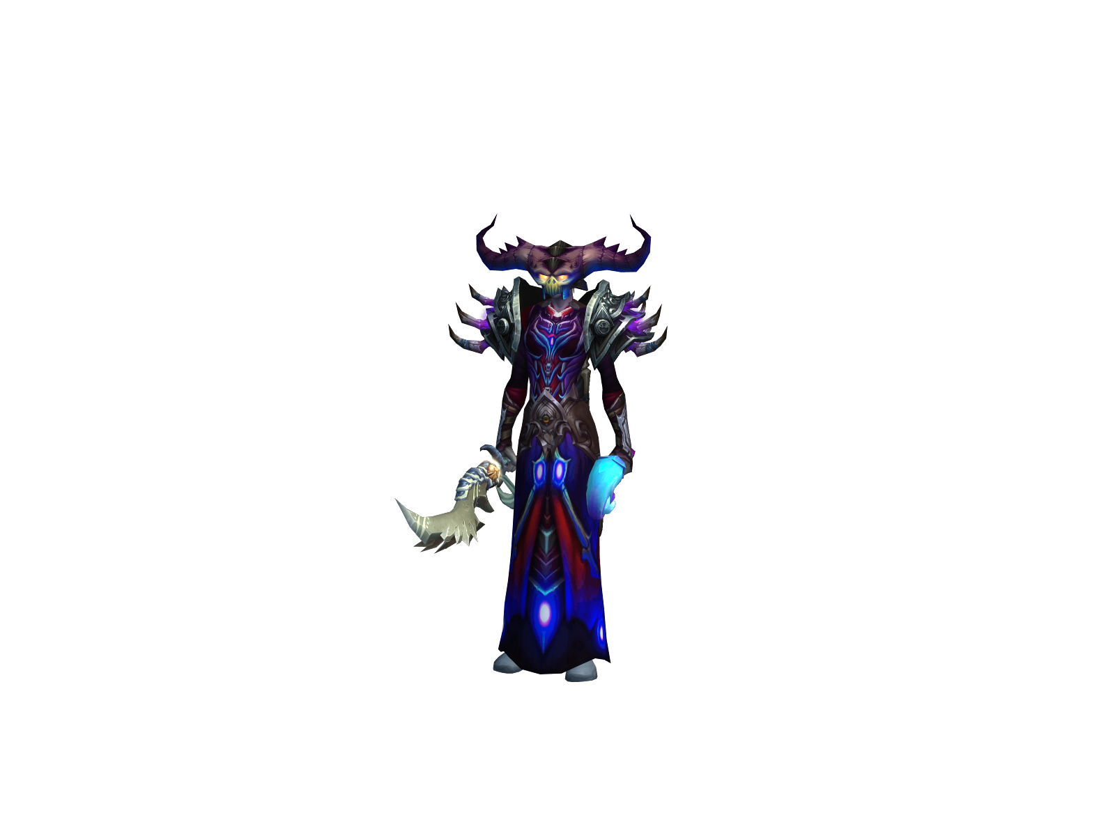 Babunia 3D character render