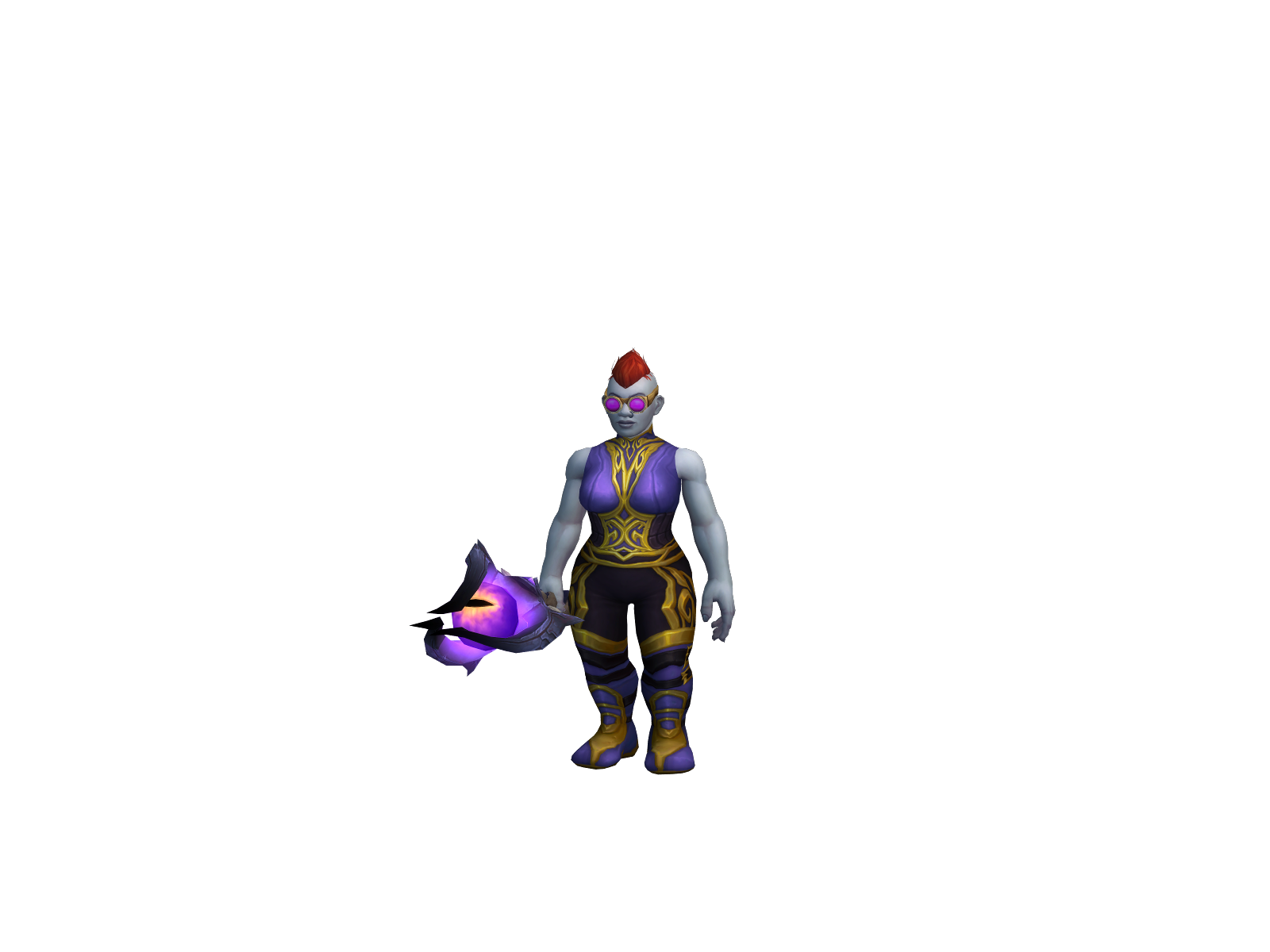 Ciadow 3D character render