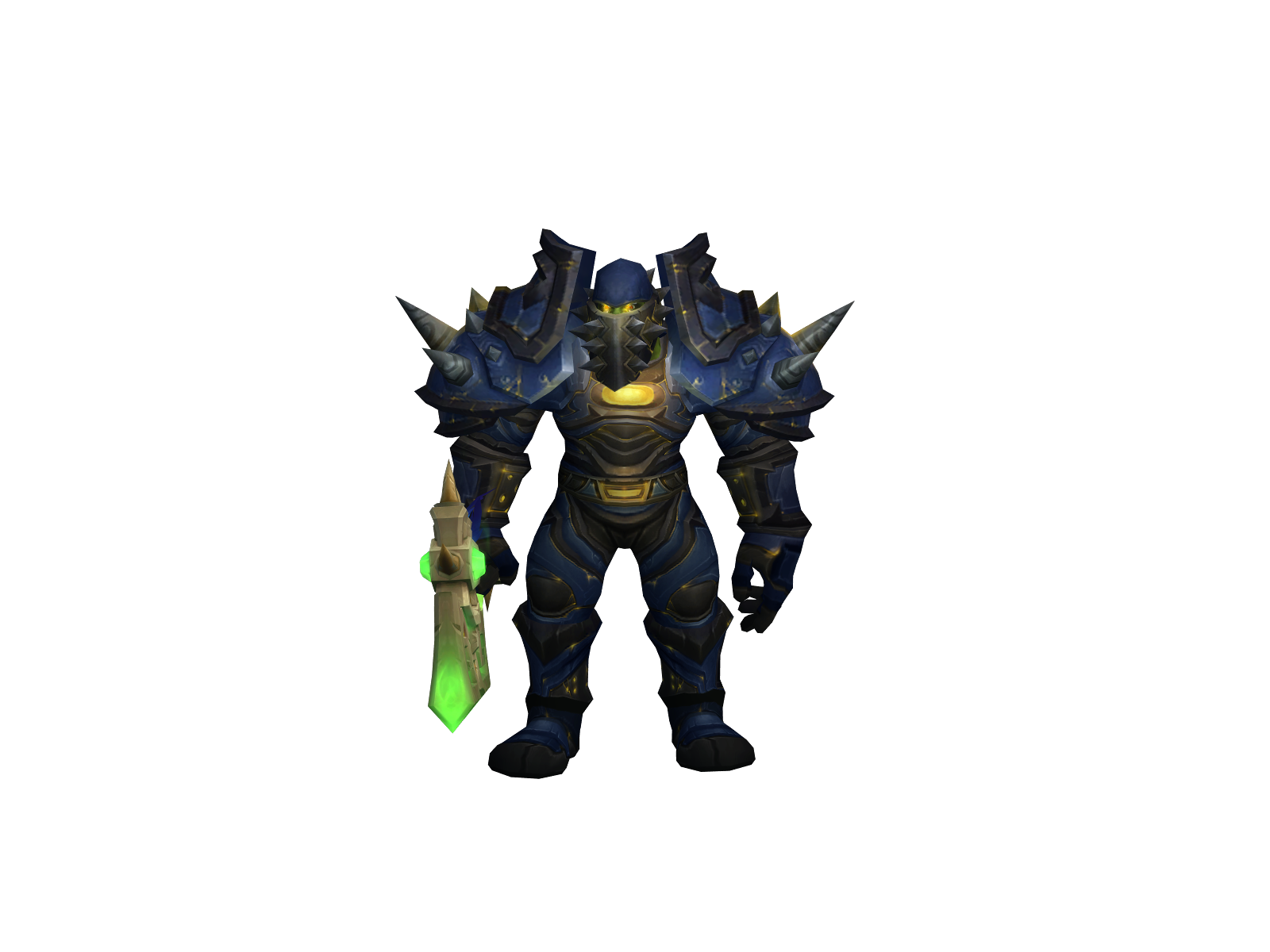 Wpierdolku 3D character render