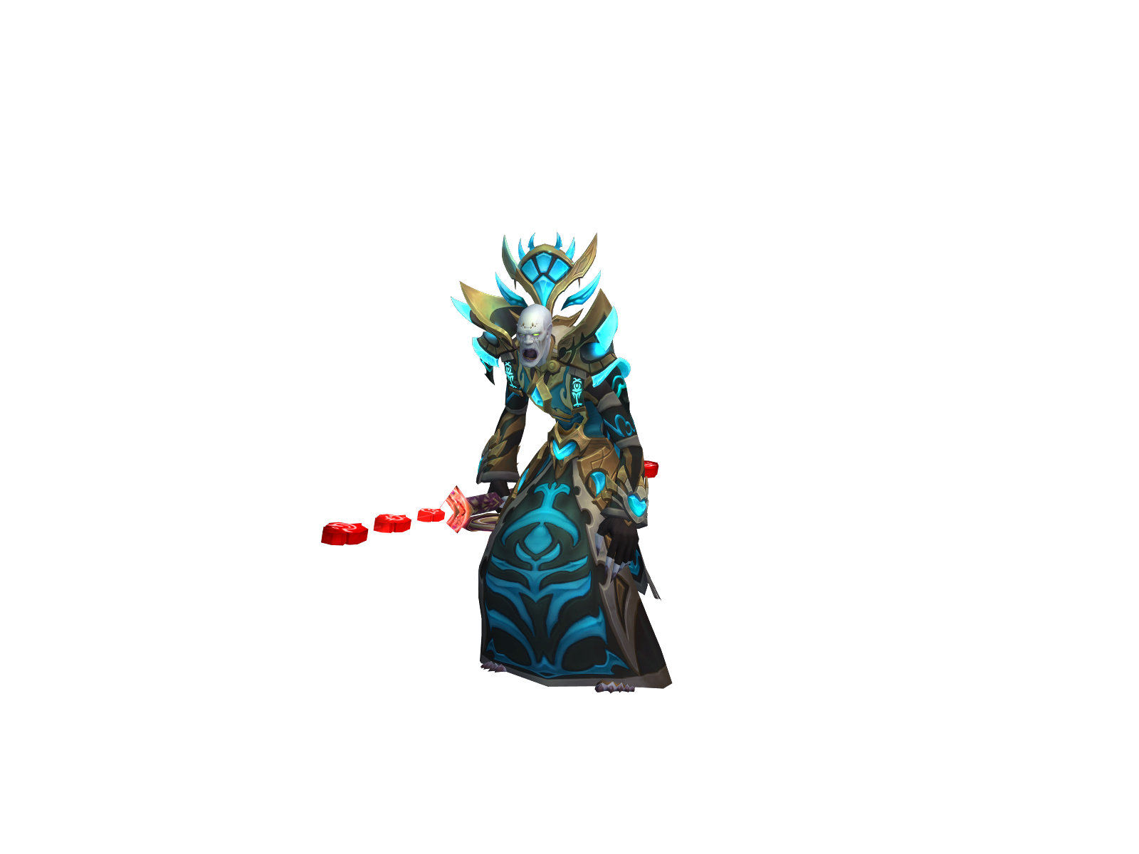 Darkcleric 3D character render