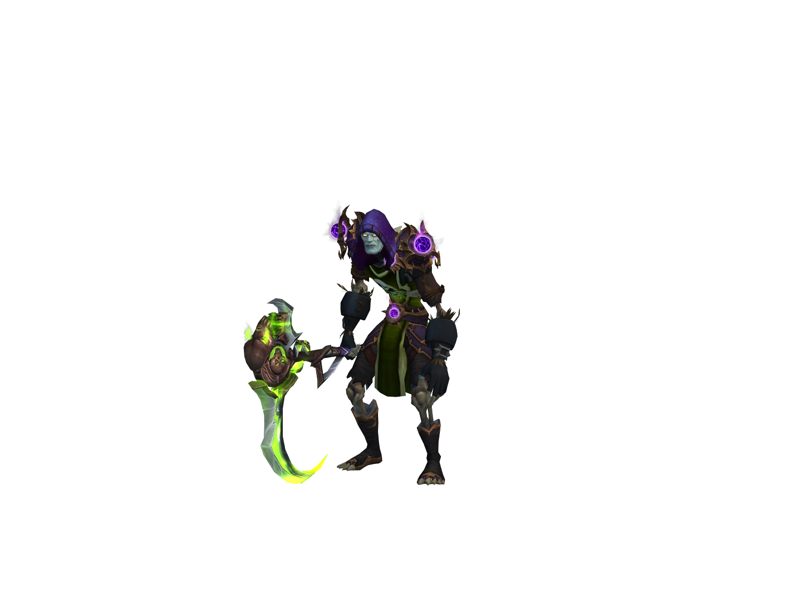 Krejzolol 3D character render