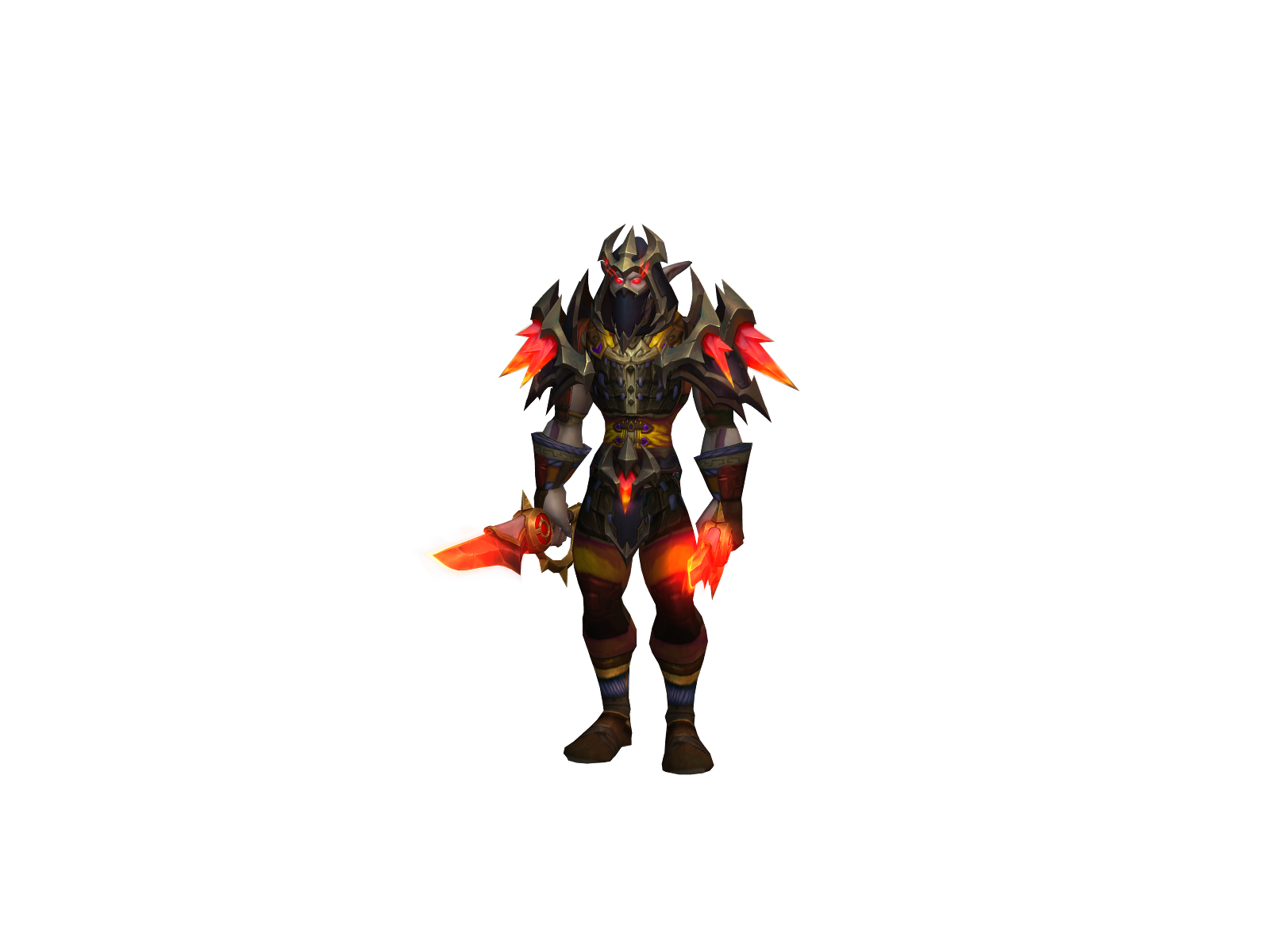 Garrote 3D character render