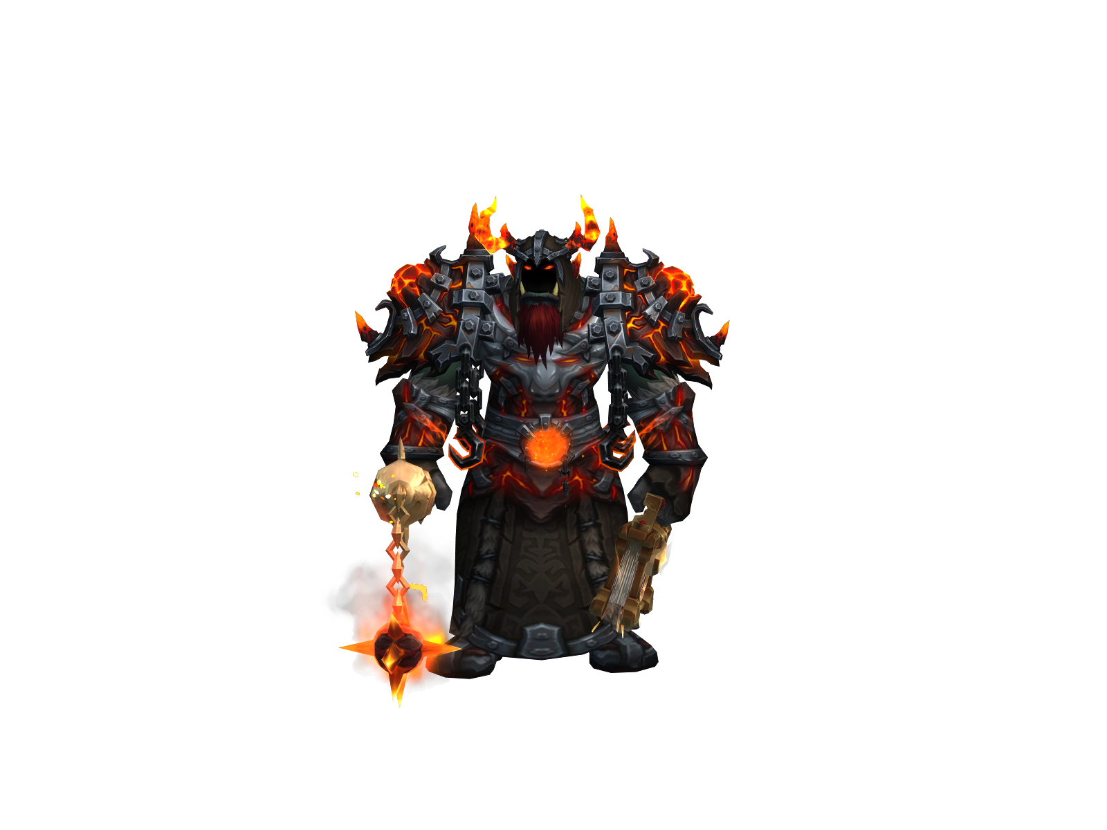 Baczkussh 3D character render