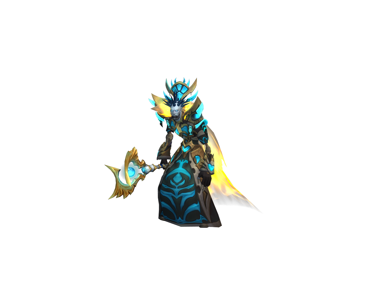 Merisec 3D character render