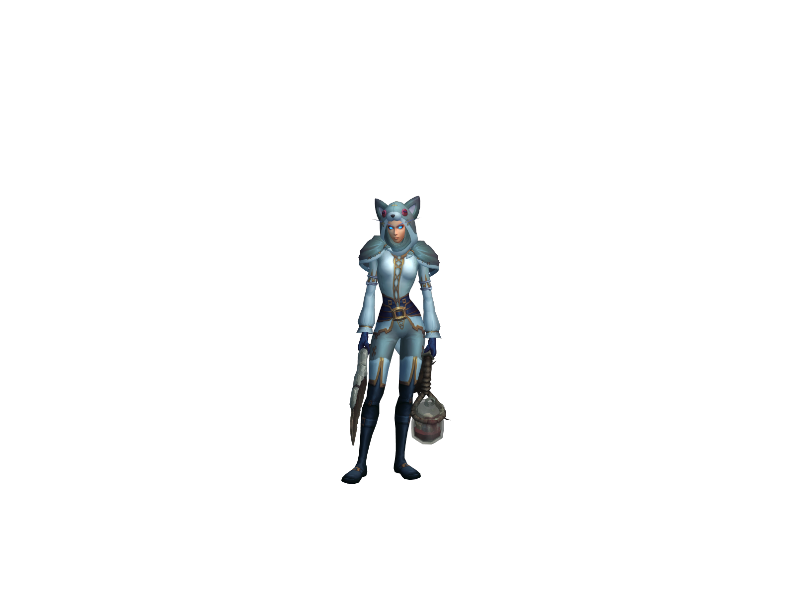 Lithit 3D character render