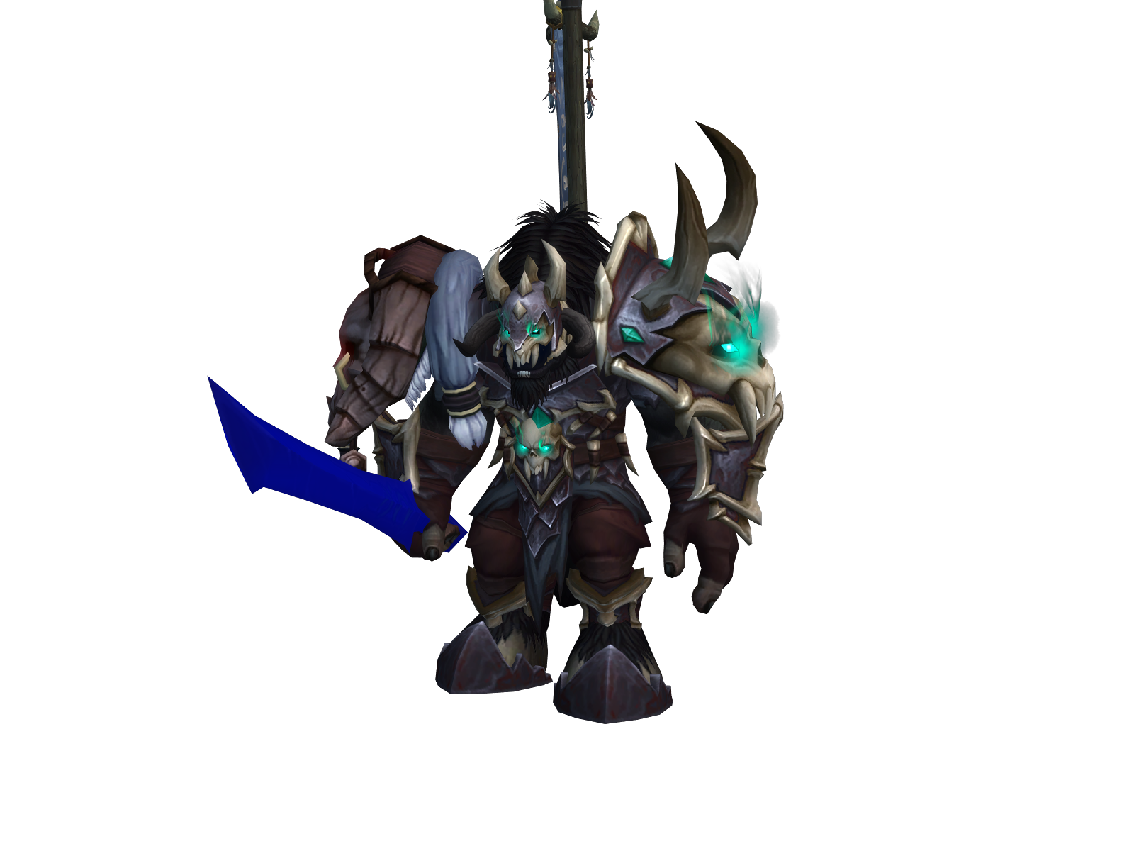 Kankulak 3D character render