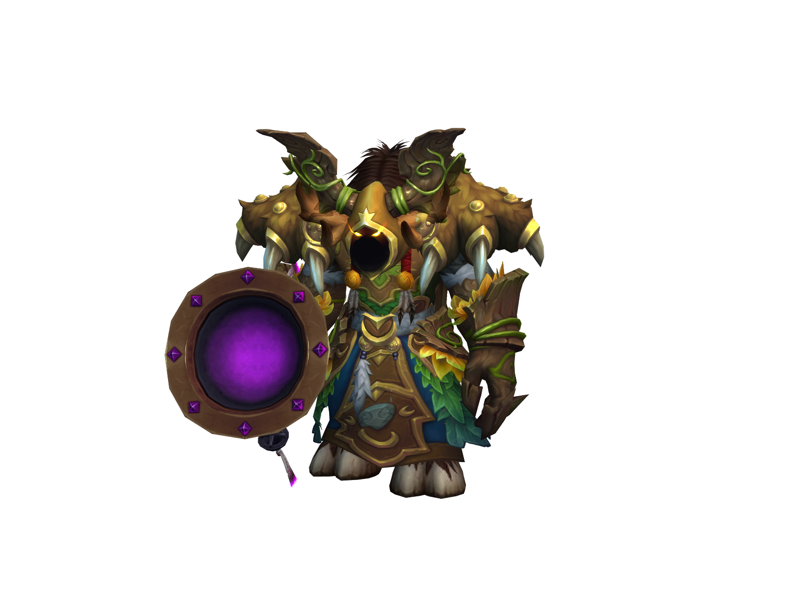 Rybâk 3D character render