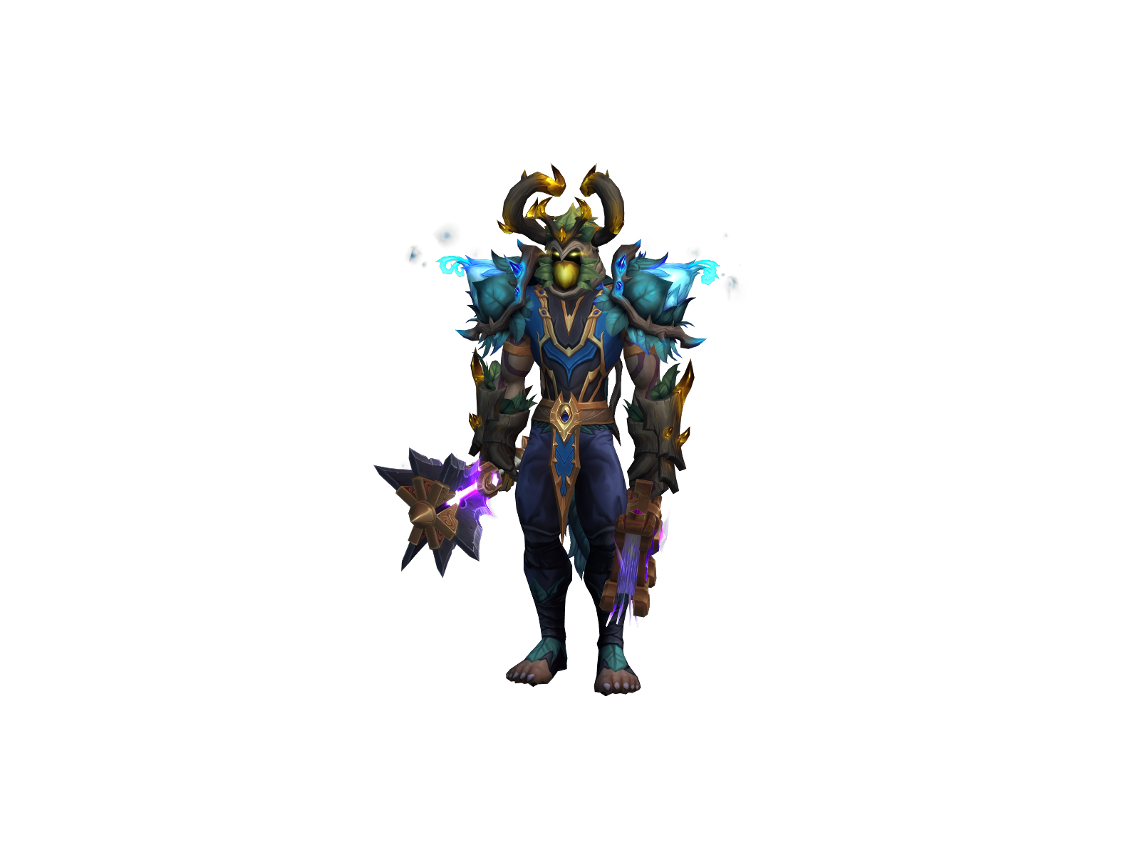 Debaprime 3D character render