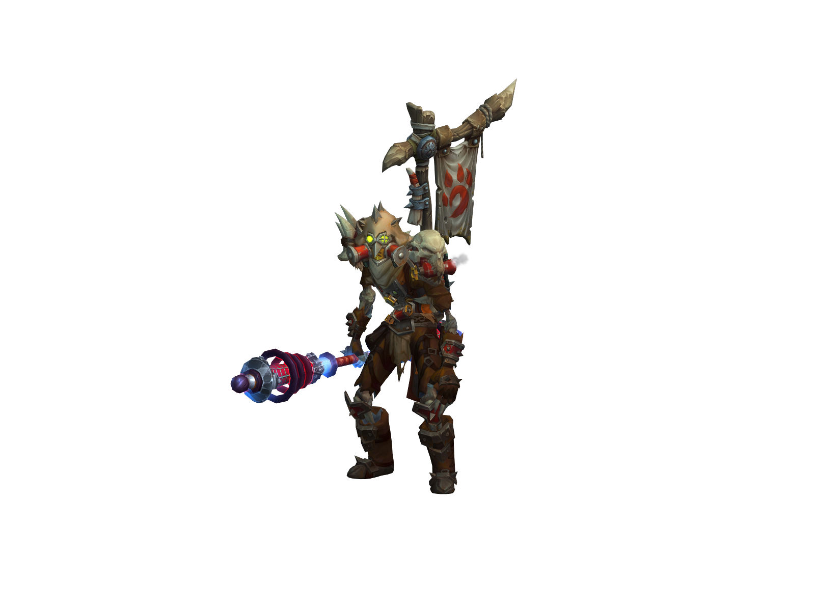 Lápiduch 3D character render