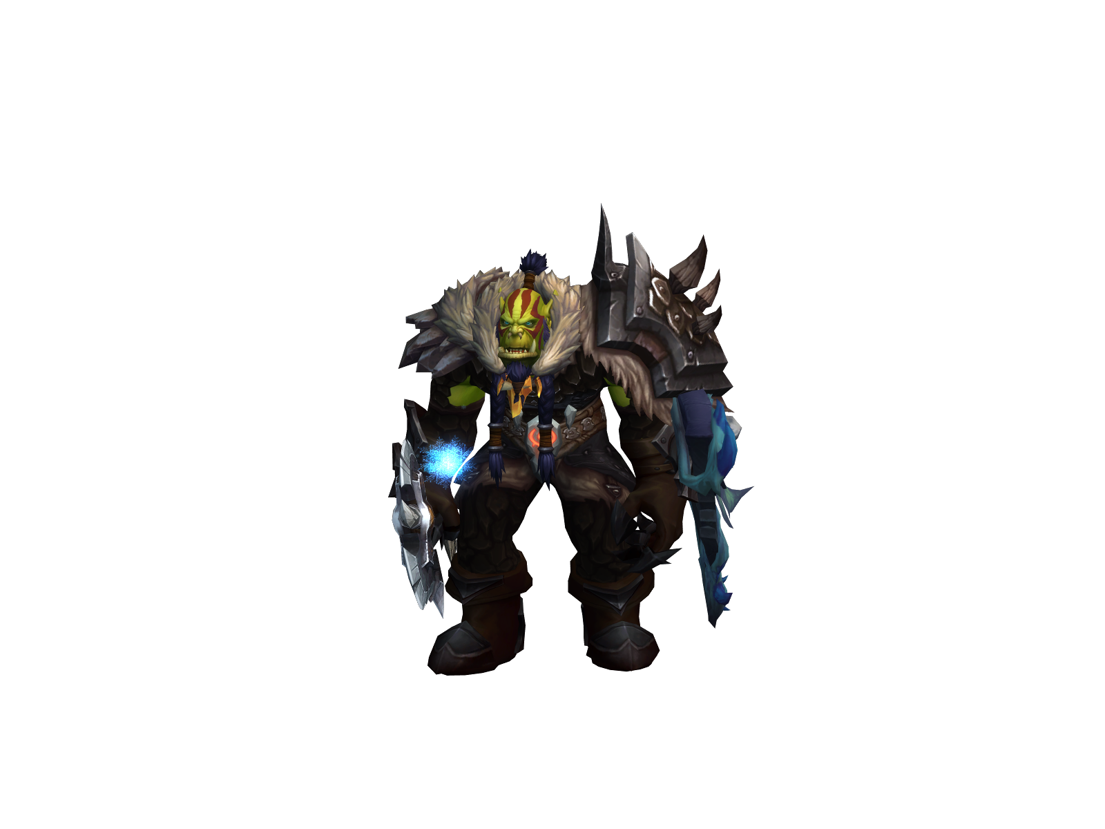 Crypte 3D character render