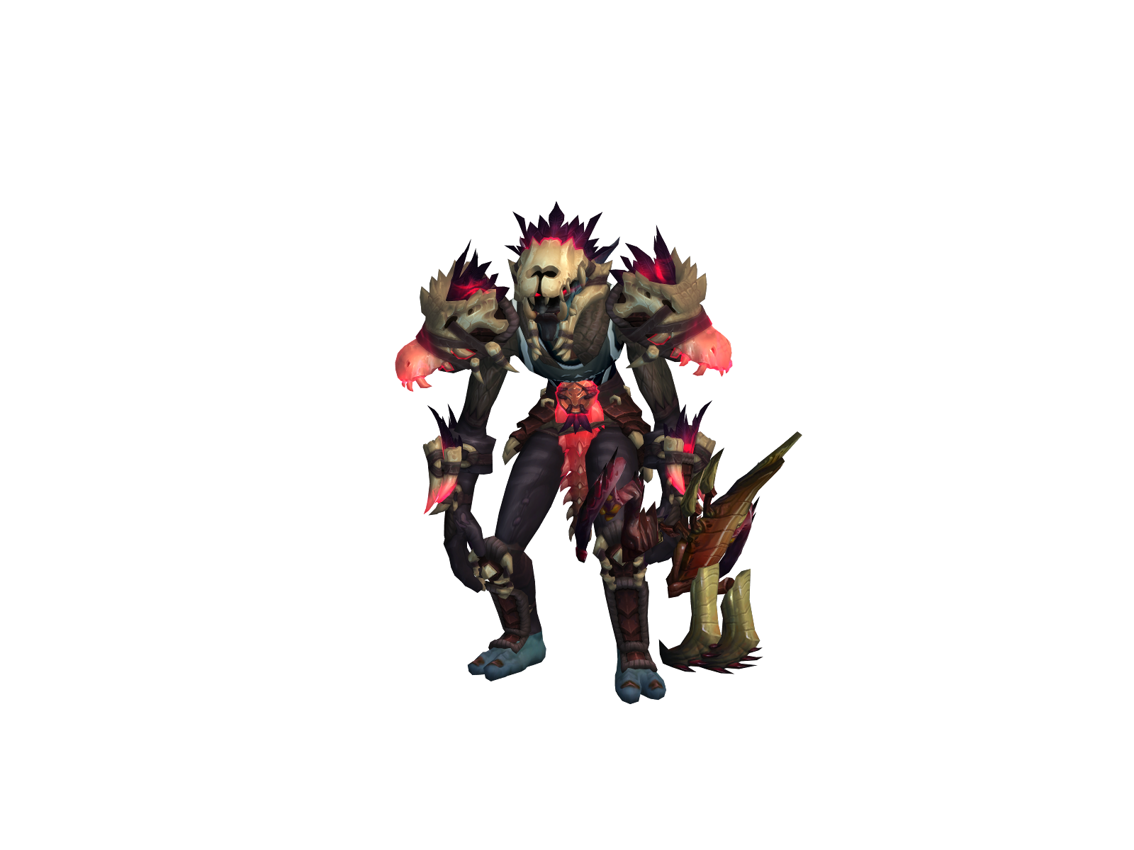 Verondil 3D character render
