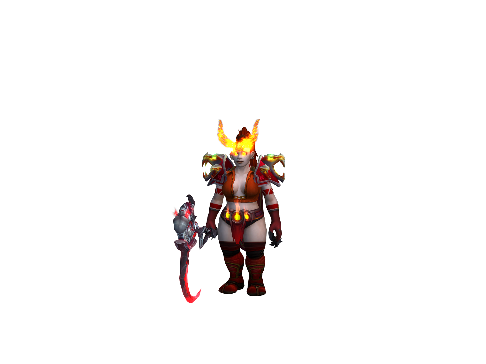 Gisuu 3D character render
