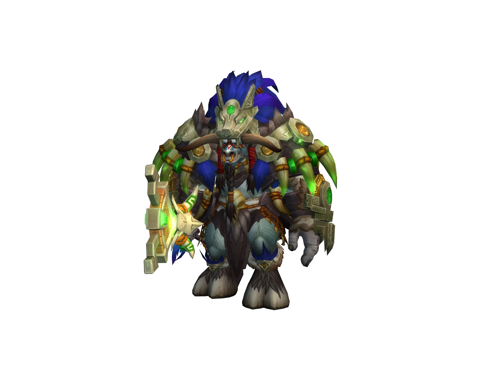 Leodruid 3D character render
