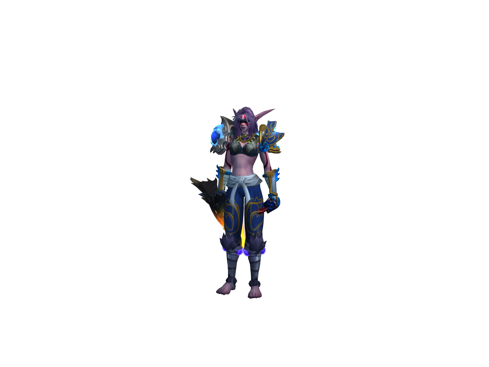 Tofdem 3D character render