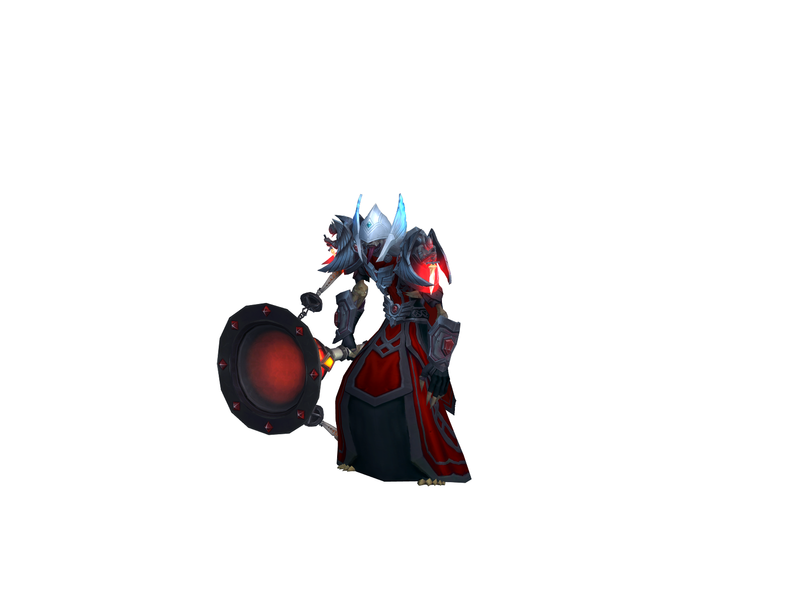 Gutted 3D character render