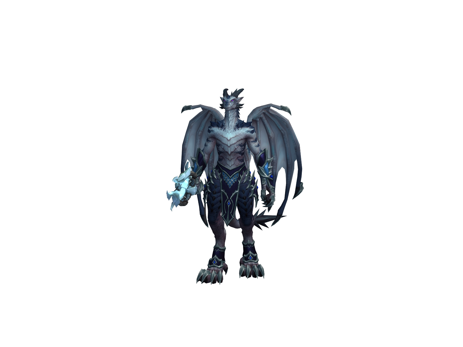 Ivradr 3D character render
