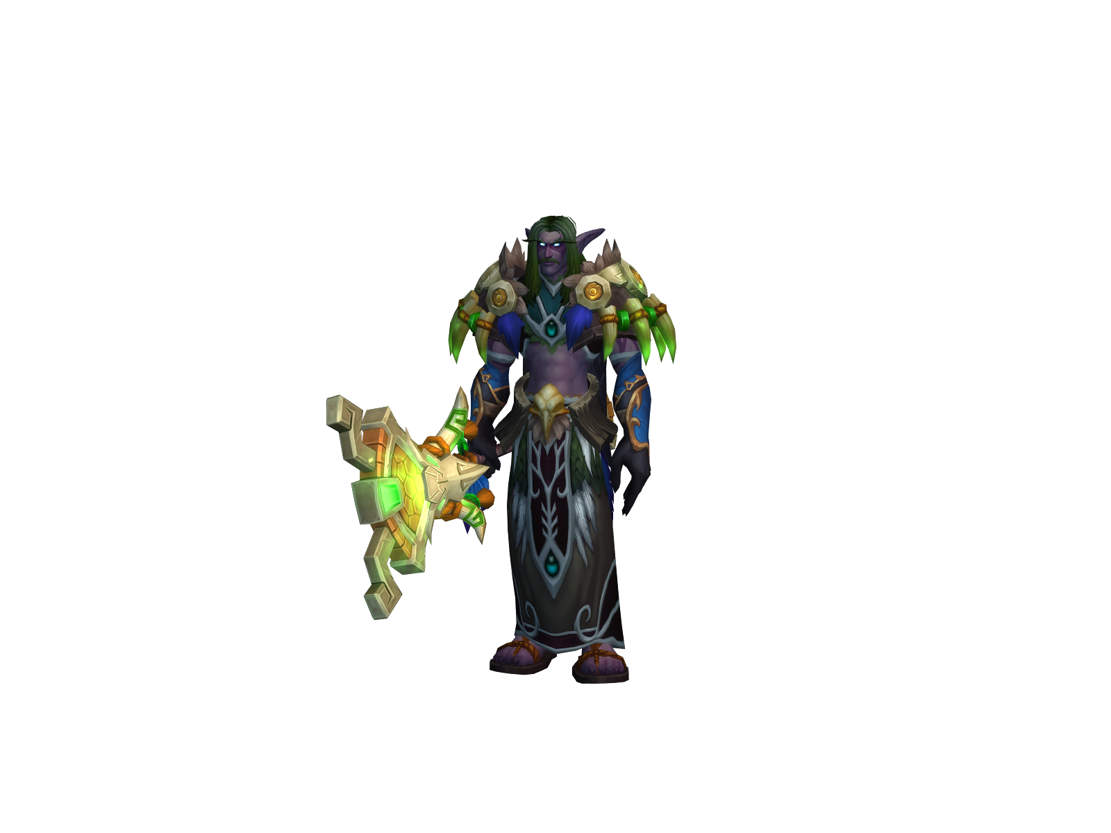 Lamkad 3D character render
