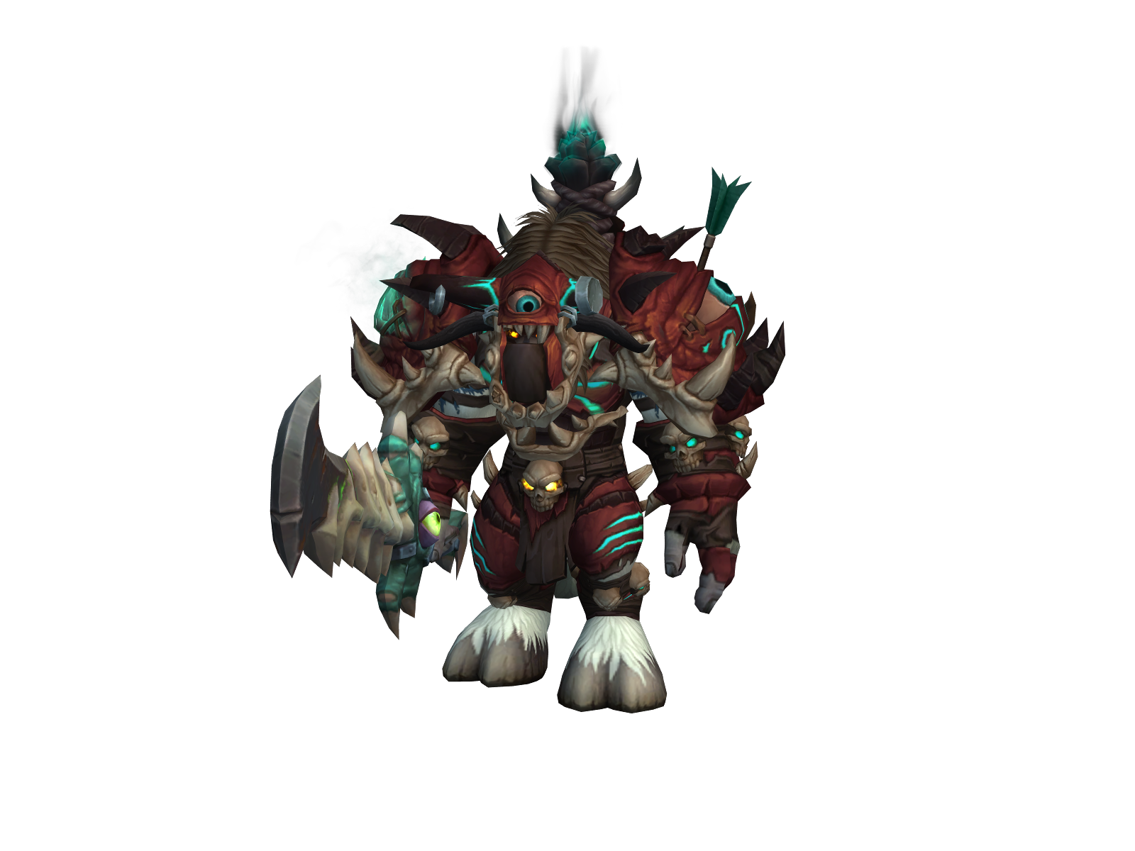 Sorcuhunt 3D character render