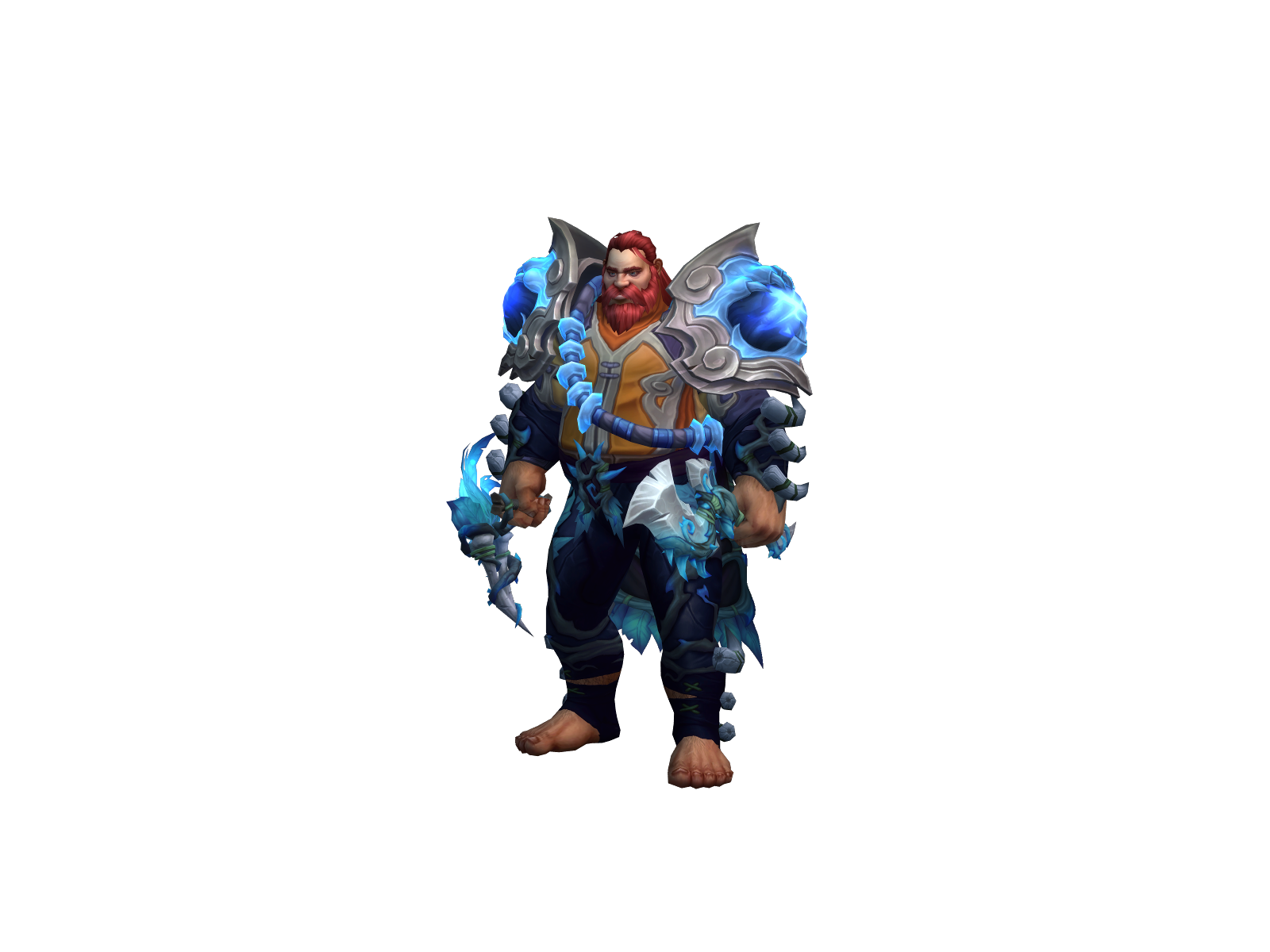 Gyzing 3D character render