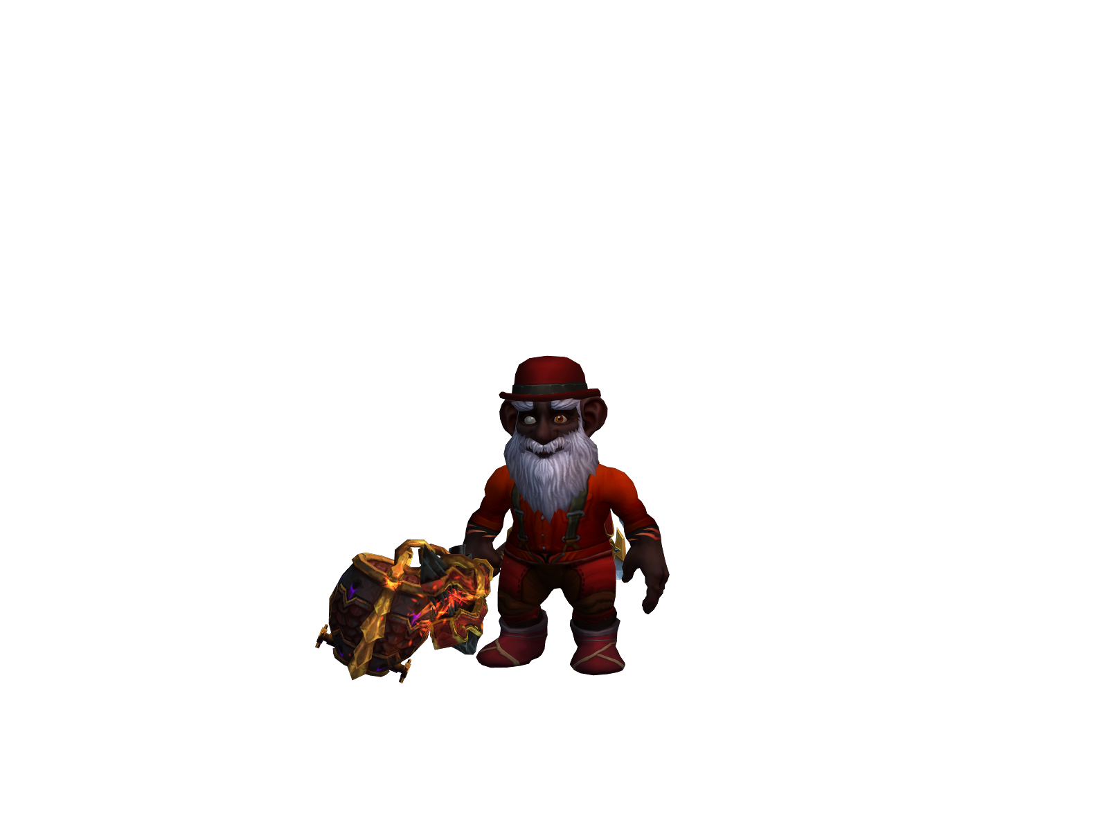 Gnompong 3D character render