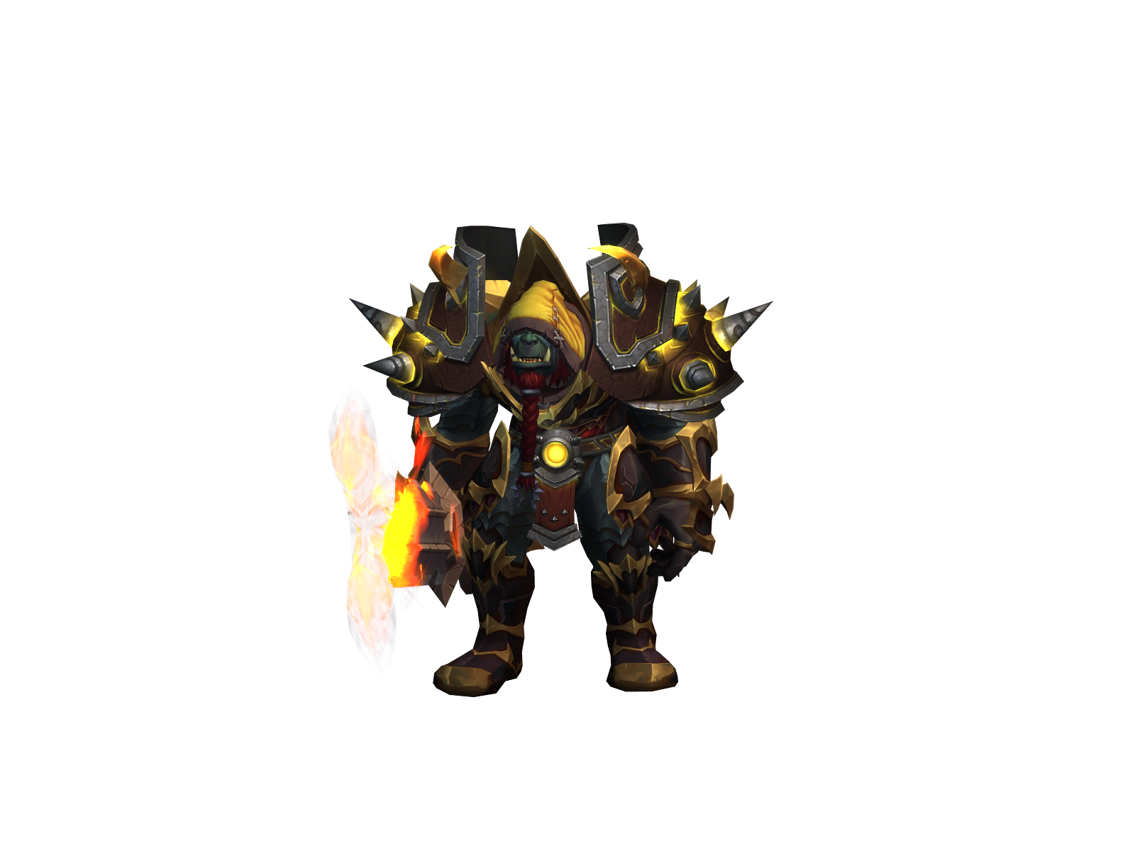 Sephirotth 3D character render