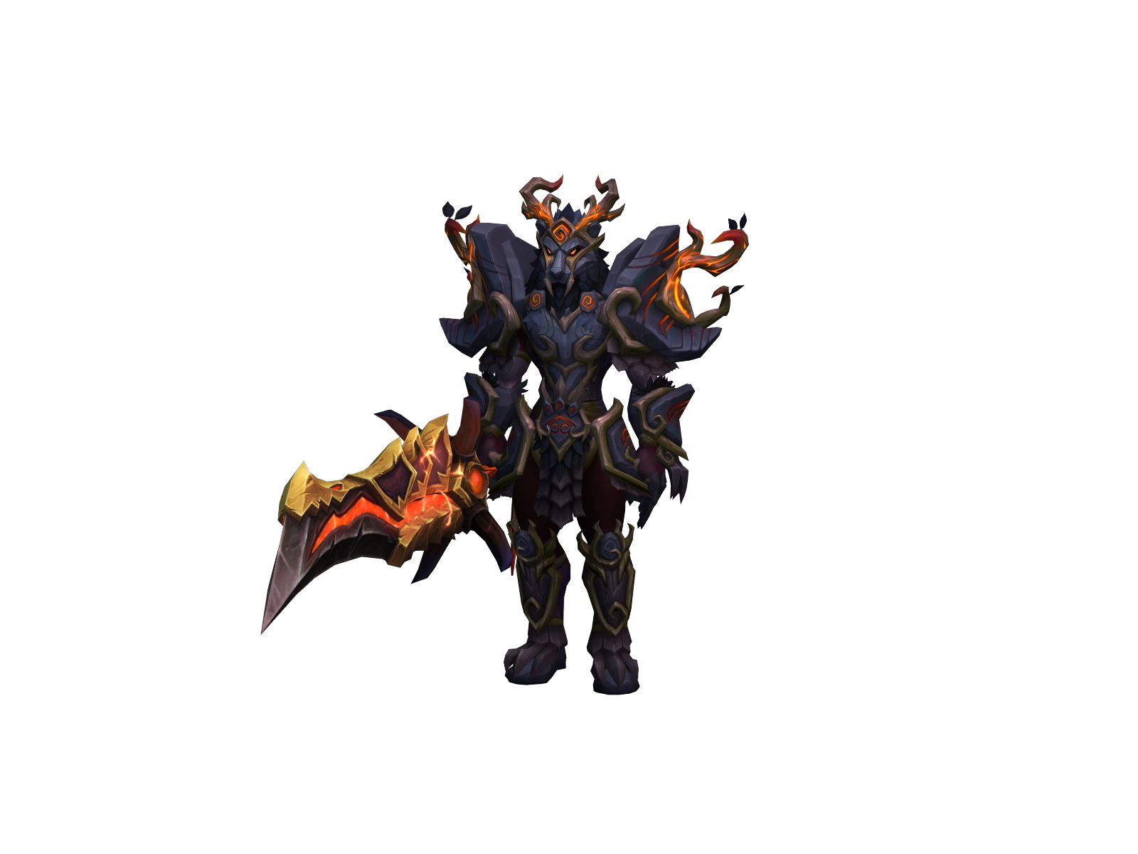 Warrioro 3D character render
