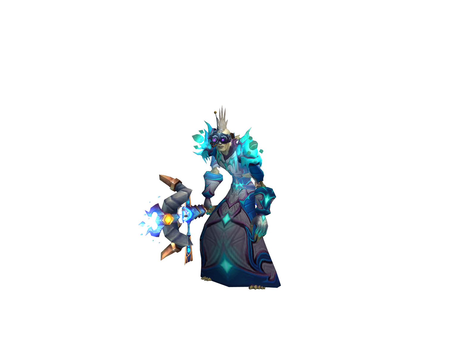 Bhallsy 3D character render