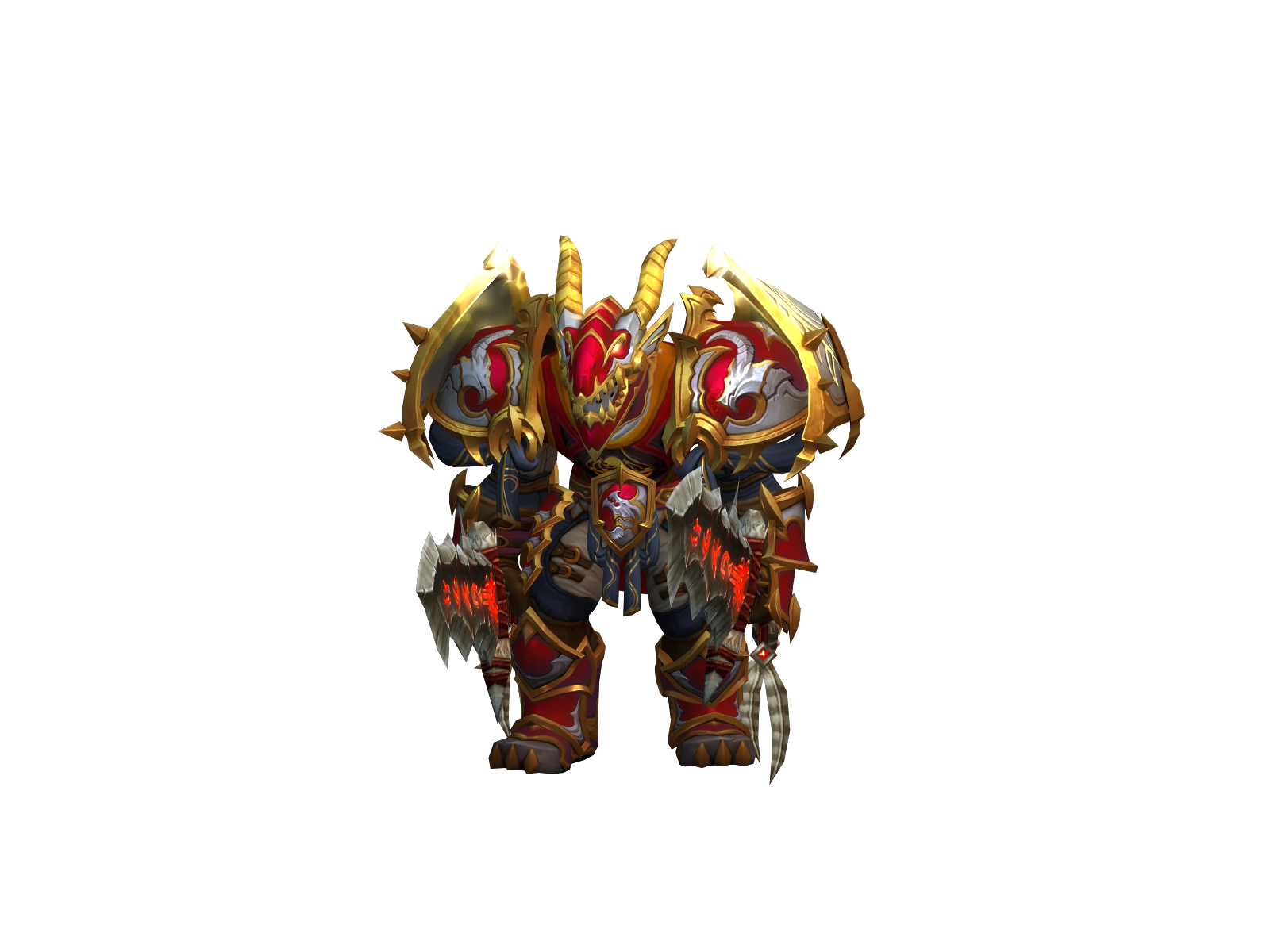 Raoh 3D character render