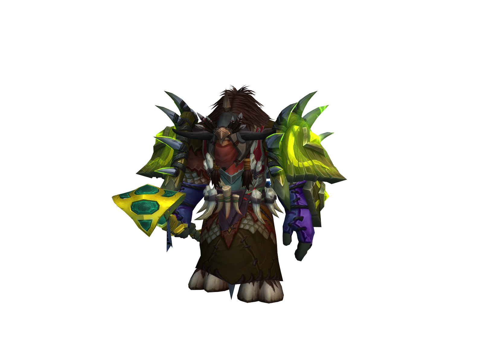 Davkas 3D character render