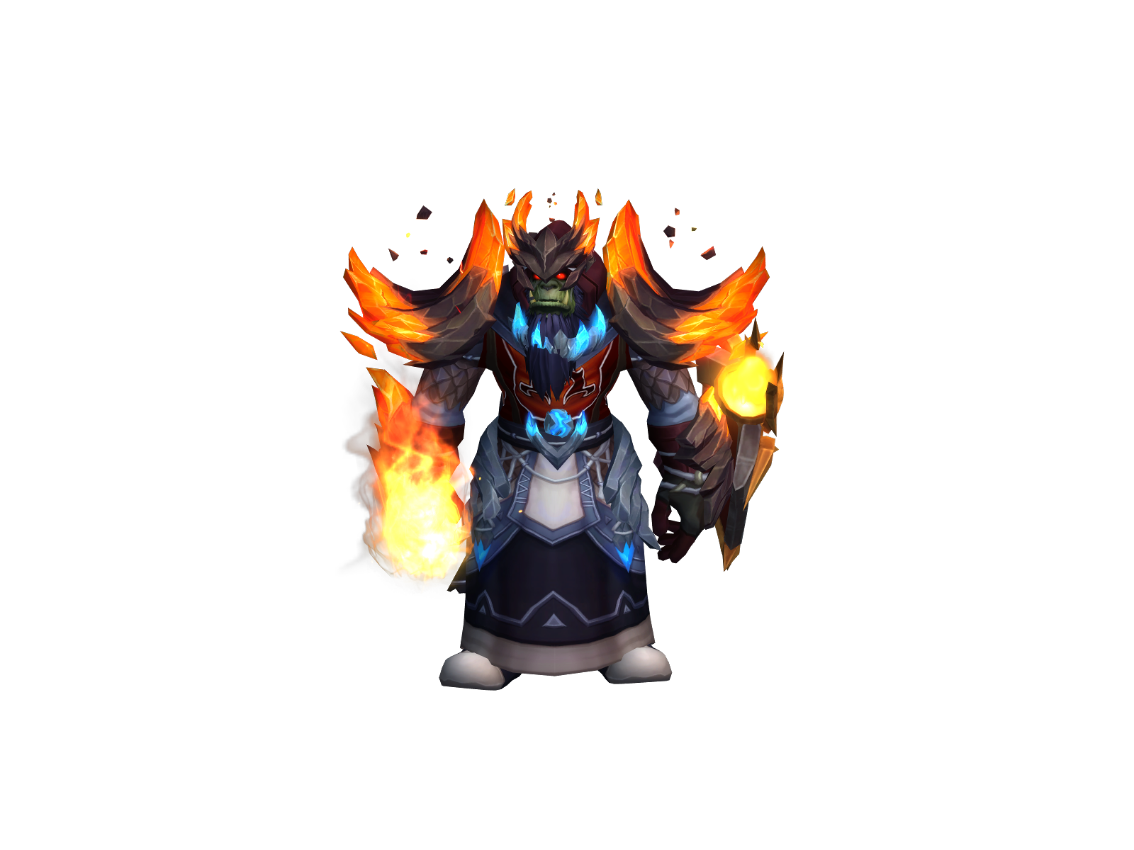 Brucius 3D character render