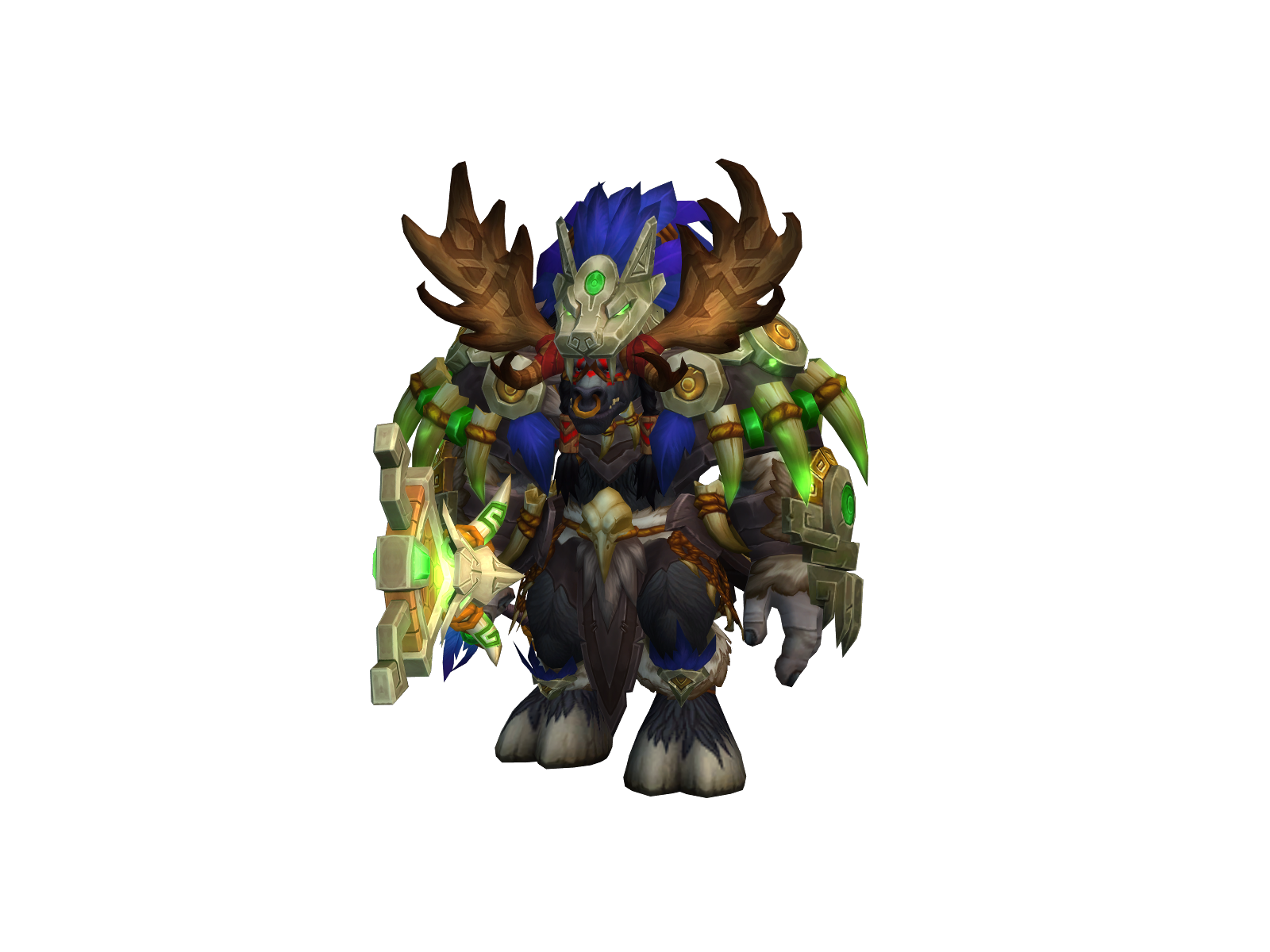 Drauiden 3D character render