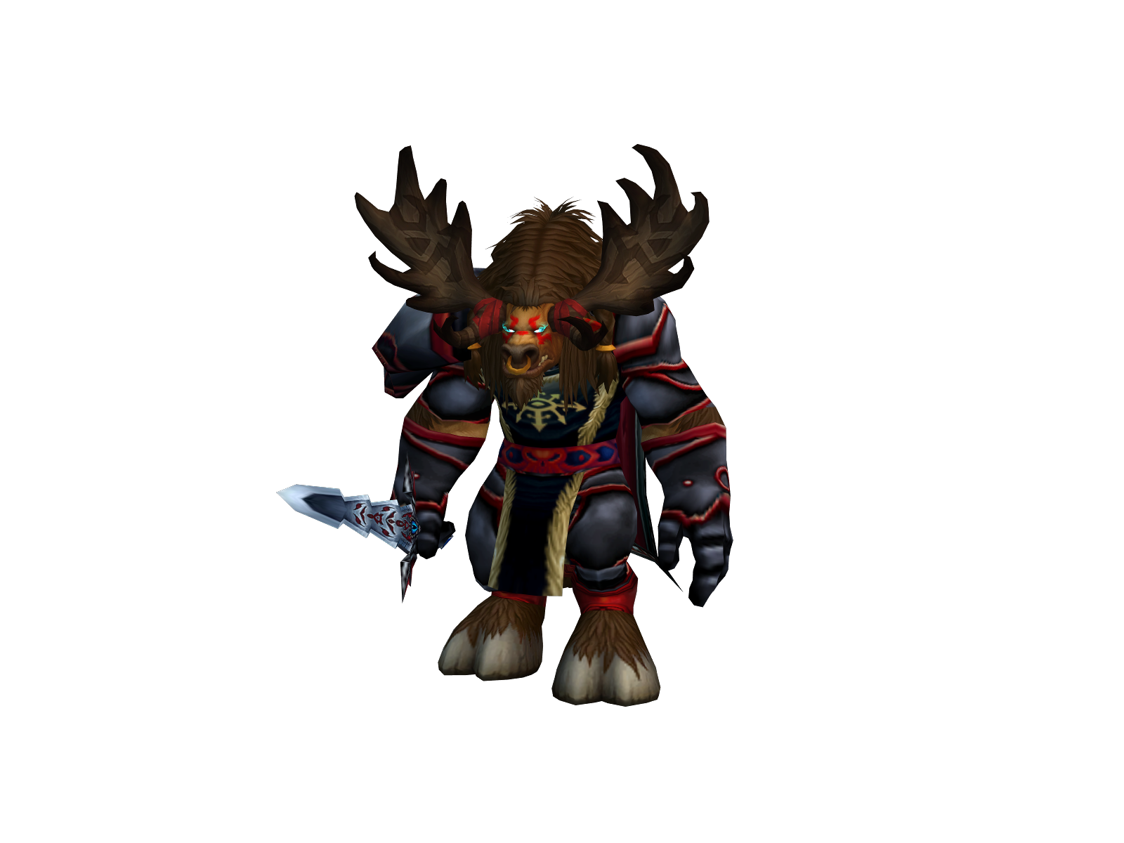 Morrogorra 3D character render