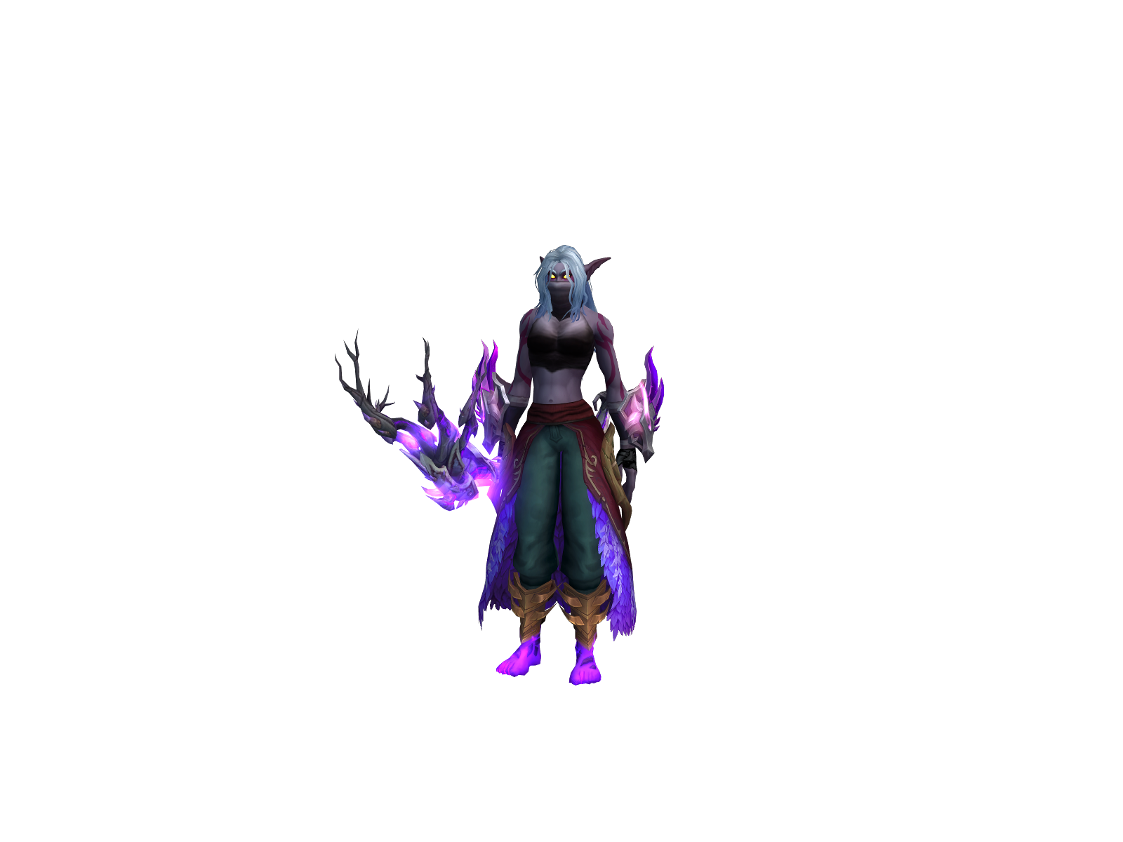 Funkeydru 3D character render