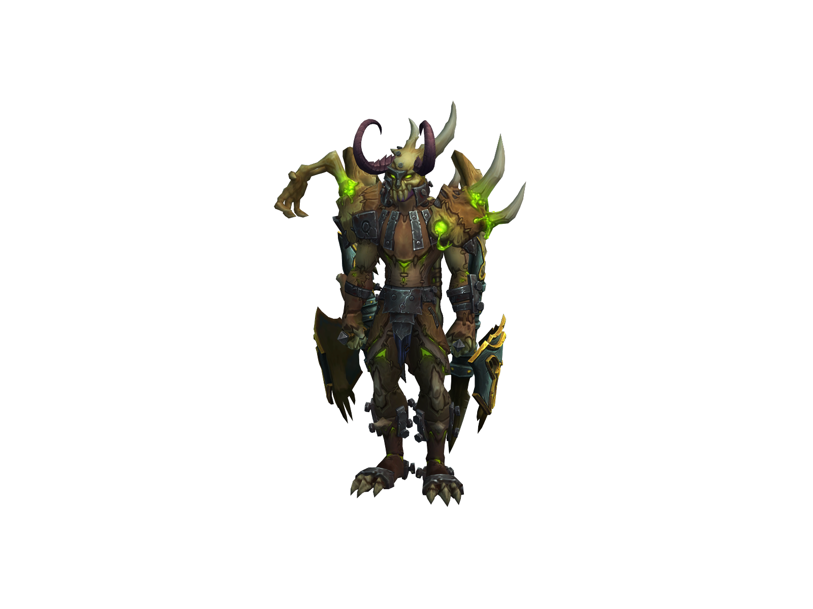 Glaveslut 3D character render