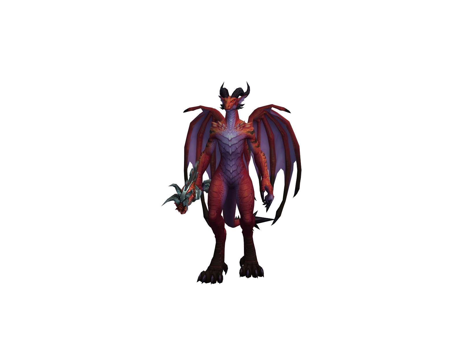 Anisphia 3D character render