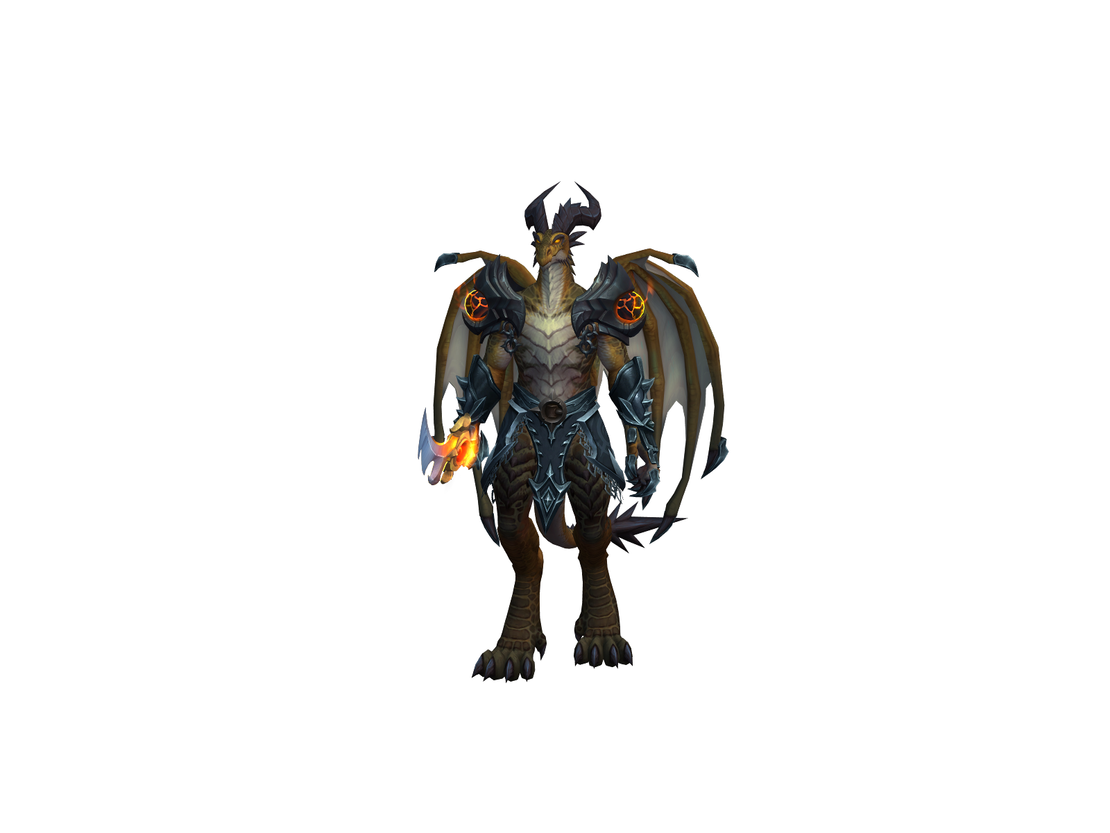 Níðhöggr 3D character render