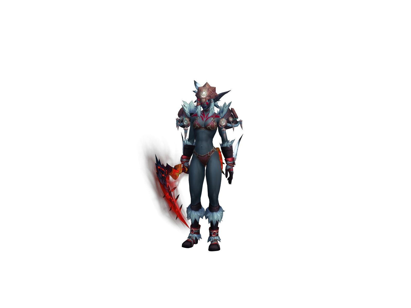 Iolul 3D character render