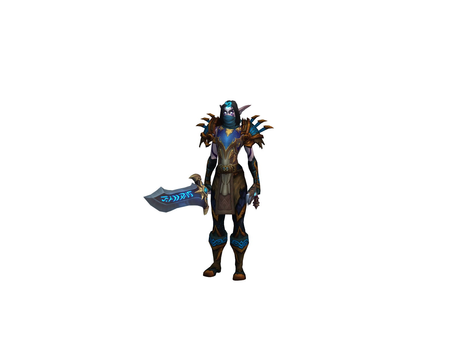 Comført 3D character render