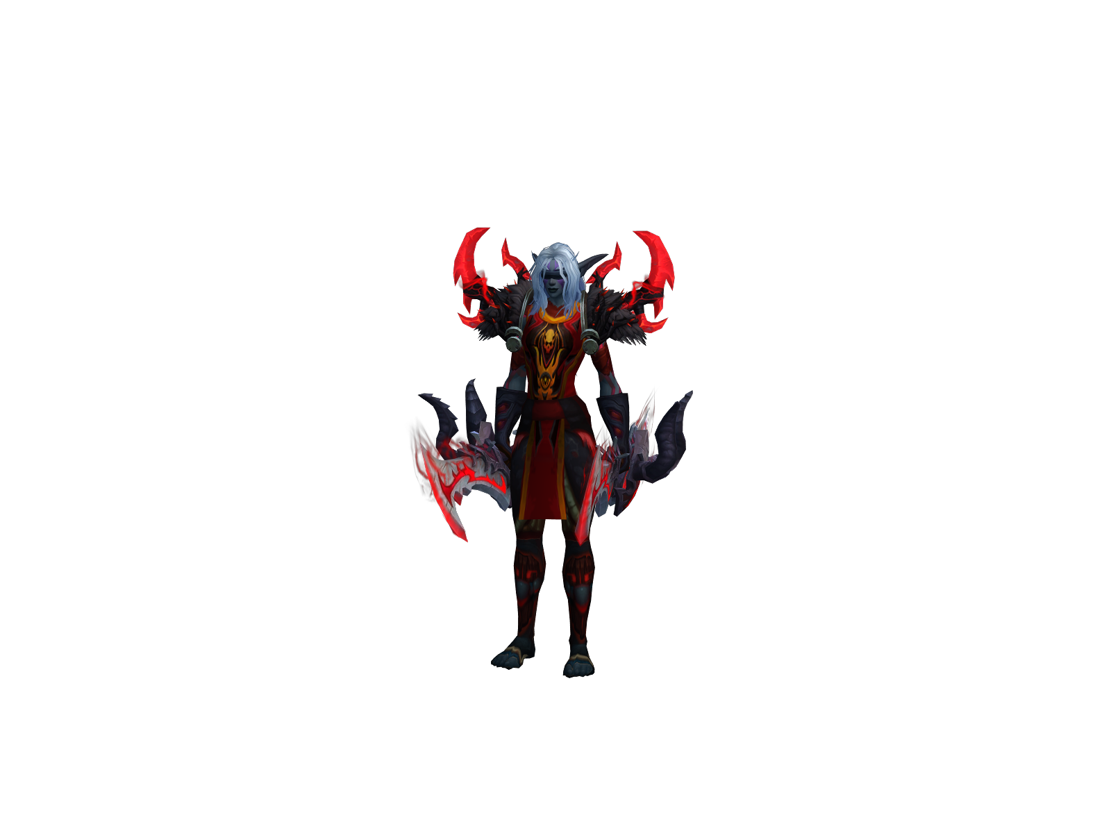 Temptätion 3D character render